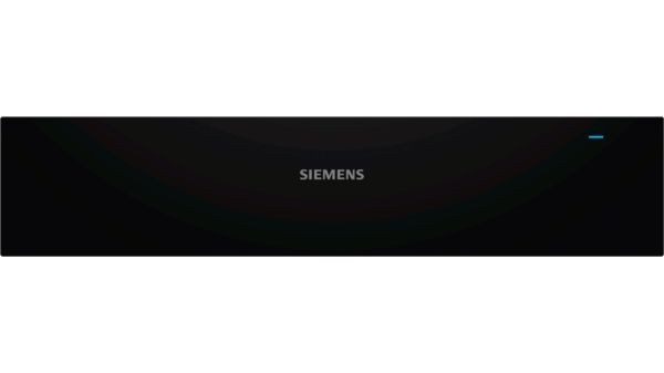 Siemens BI510CNR0 Wärmeschublade Edelstahl, schwarz